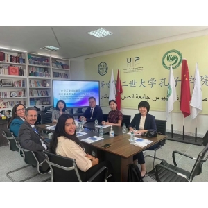 Official Visit by SNAEIA and Shijiaz